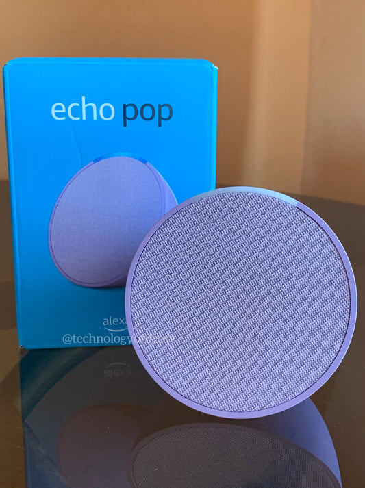 Amazon Echo Pop parlante inteligente y compacto con sonido definido y Alexa